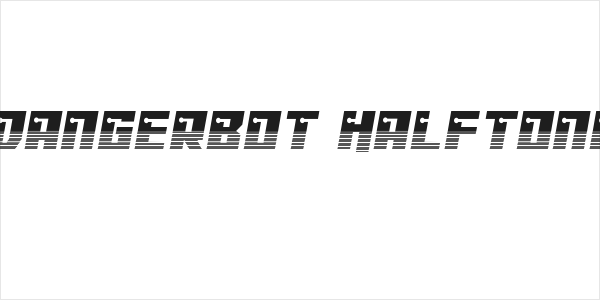 Dangerbot Halftone Logo