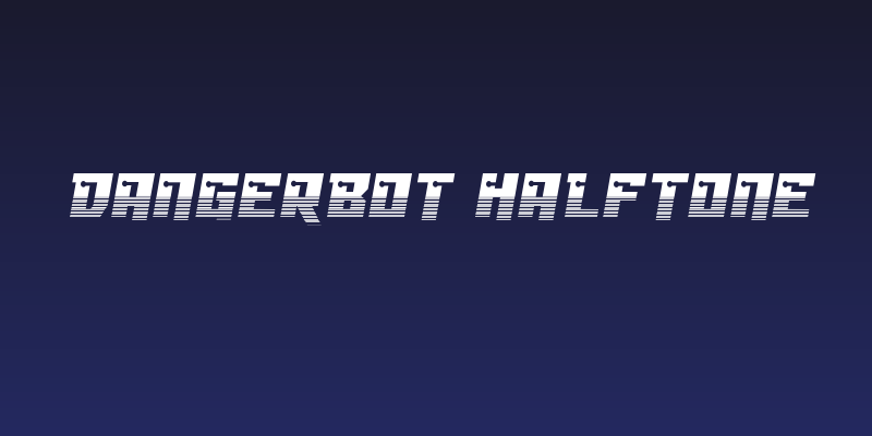 Dangerbot Halftone Social Header