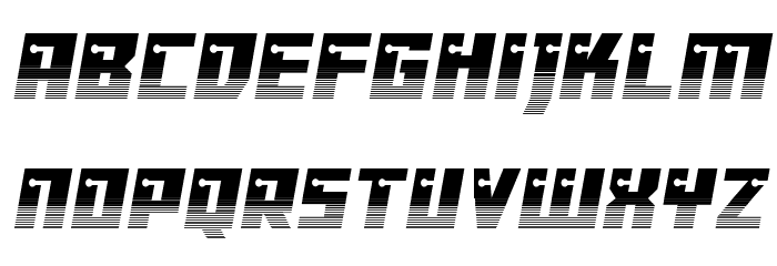 Dangerbot Halftone Font LOWERCASE