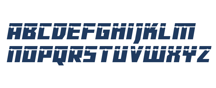 Dangerbot Laser Lowercase