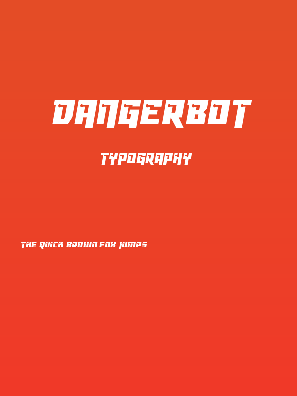 Dangerbot Poster