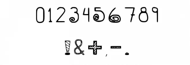 Dangoweek Regular Polices AUTRES CHARS