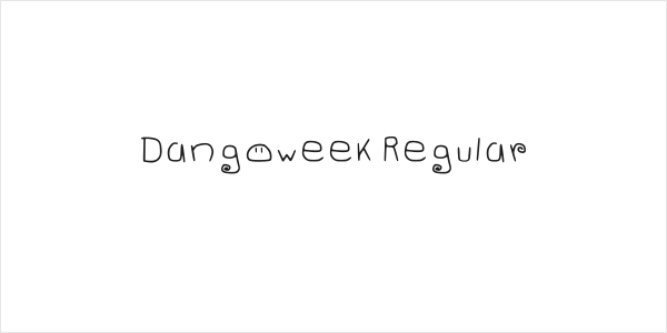 Dangoweek Regular Logo