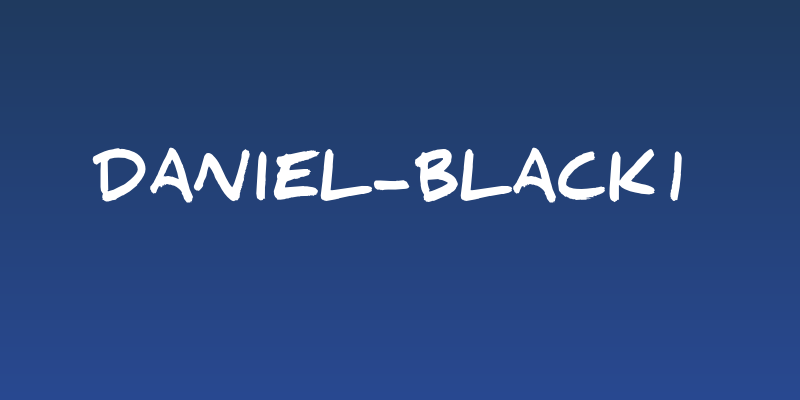 Daniel-Black1 Social Header