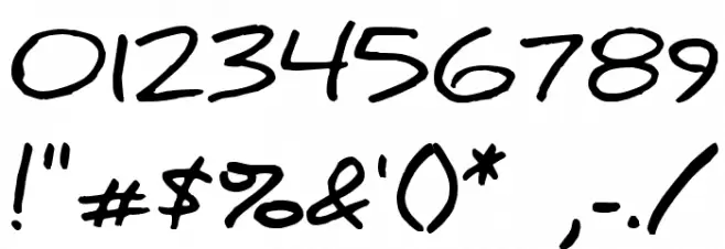 Daniel Bold Font OTHER CHARS