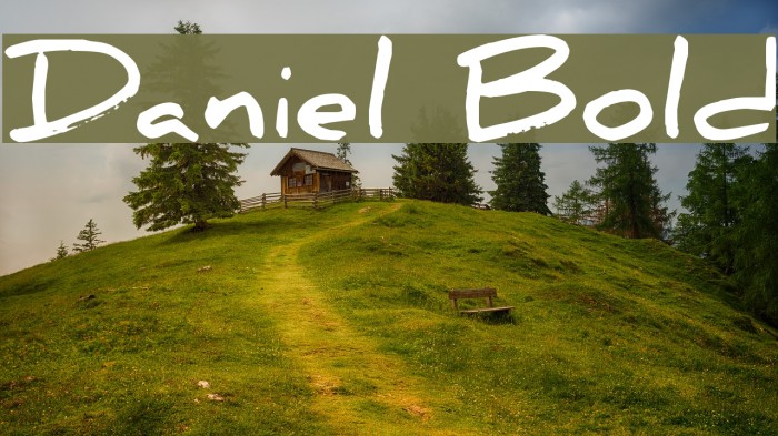 Daniel Bold Font examples