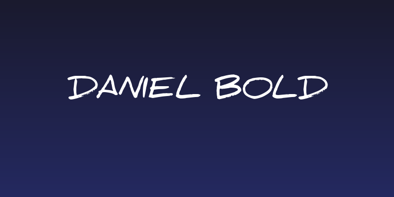 Daniel Bold Social Header