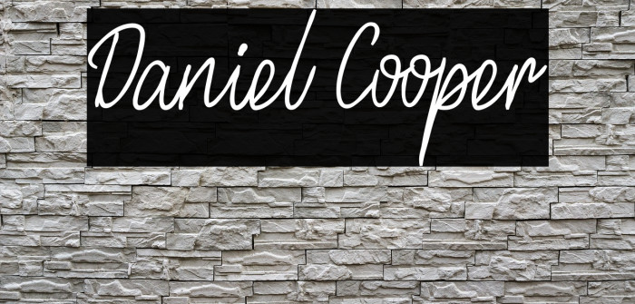 Daniel Cooper Example 2