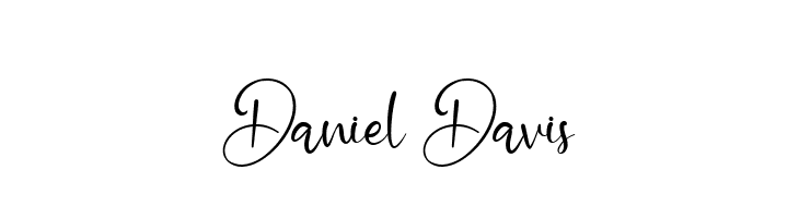 Daniel Davis  フリーフォントのダウンロード