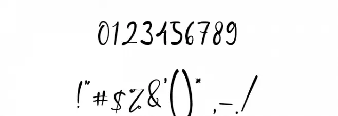 Daniel Davis Font OTHER CHARS