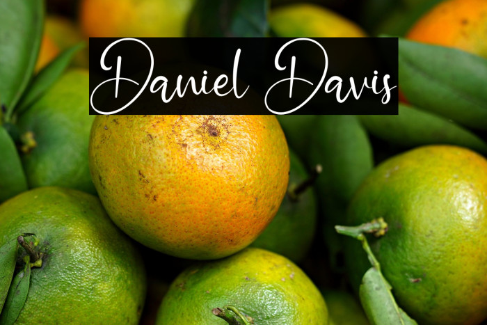 Daniel Davis Example 1