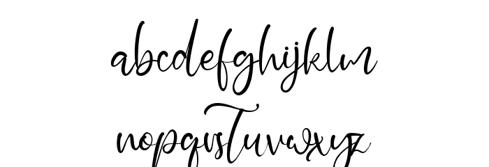 Daniel Davis Font LOWERCASE
