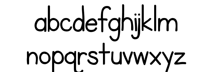 Daniel Deluxe Font LOWERCASE