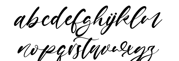 Daniel Jamie Font LOWERCASE