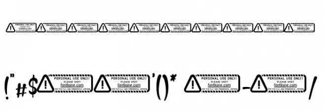 Daniel Rachel Font OTHER CHARS