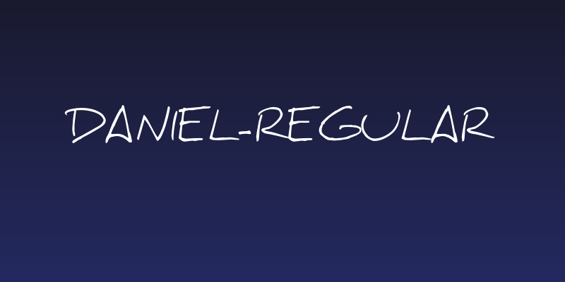 Daniel-Regular Social Header