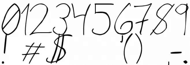 Daniel Sans Font OTHER CHARS