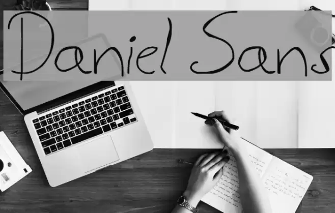 Daniel Sans Font examples