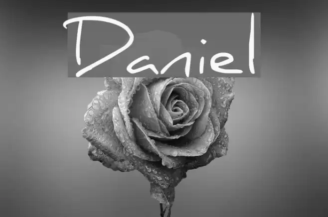 Daniel फ़ॉन्ट examples
