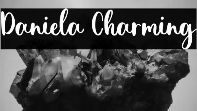 Daniela Charming Шрифта examples