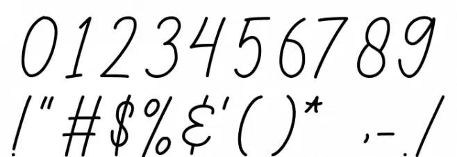 Daniella Font OTHER CHARS