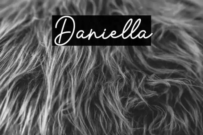 Daniella Font examples