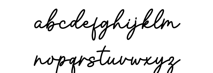 Daniella Font LOWERCASE