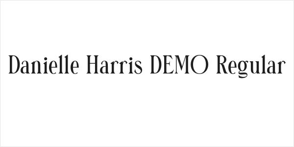 Danielle Harris DEMO Regular Logo
