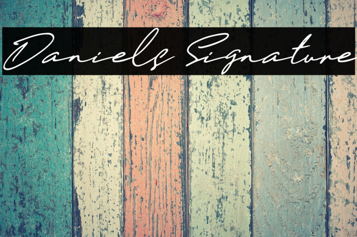 Daniels Signature Example 2