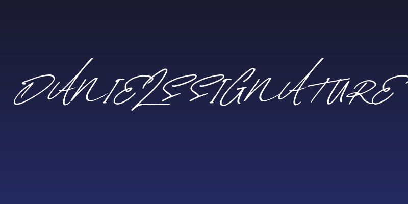 Daniels Signature Social Header