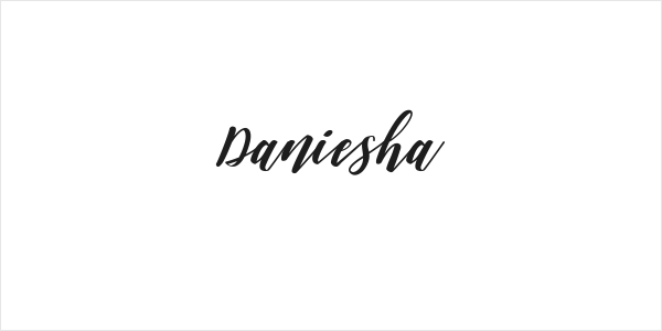 Daniesha Logo