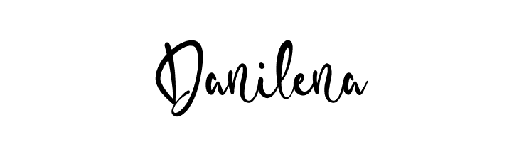 Danilena  Descarca Fonturi Gratis