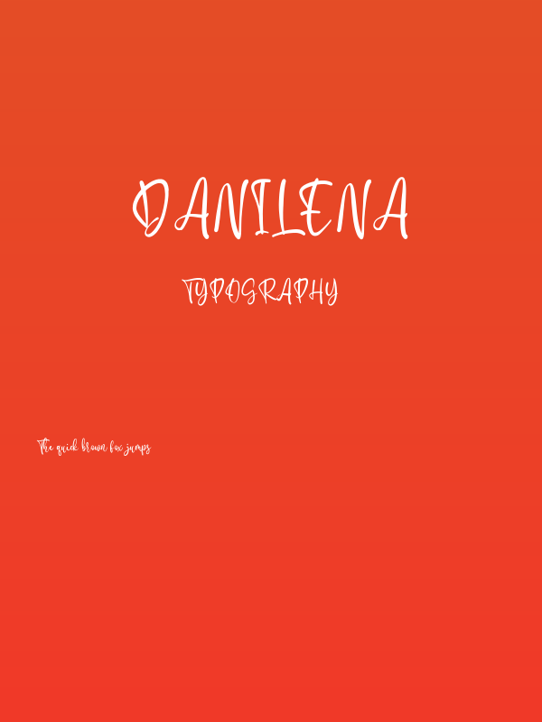 Danilena Poster