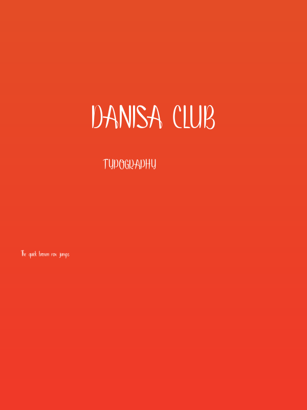 Danisa Club Poster