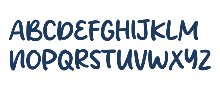 Danish Cookies Uppercase