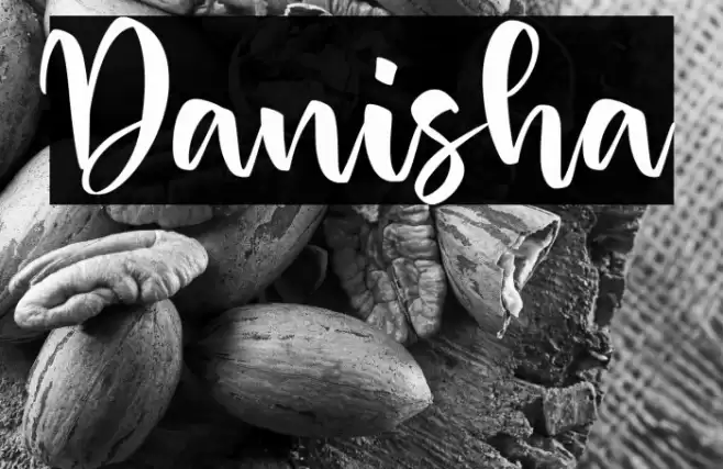 Danisha Font examples