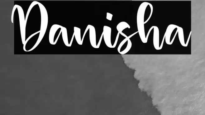Danisha Font examples
