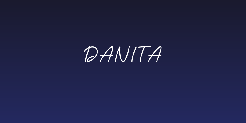 Danita Social Header
