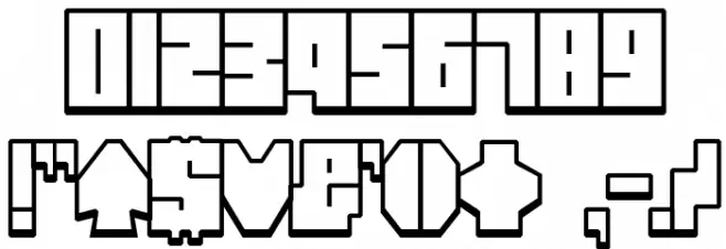 Dankeiju Regular Font OTHER CHARS