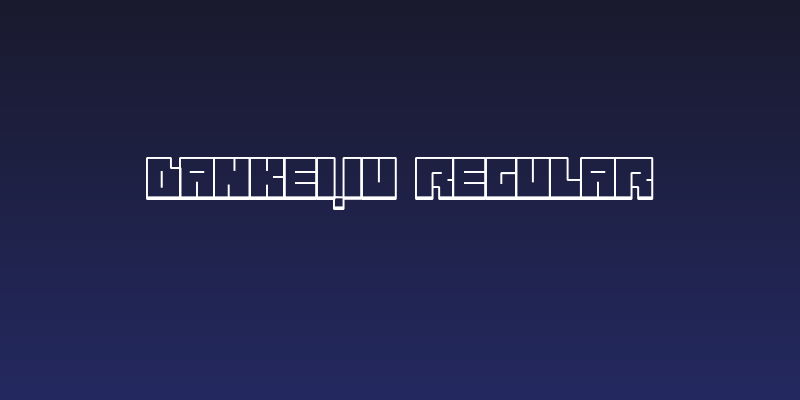 Dankeiju Regular Social Header