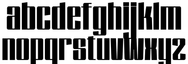DankfieldRegularDEMO Font LOWERCASE
