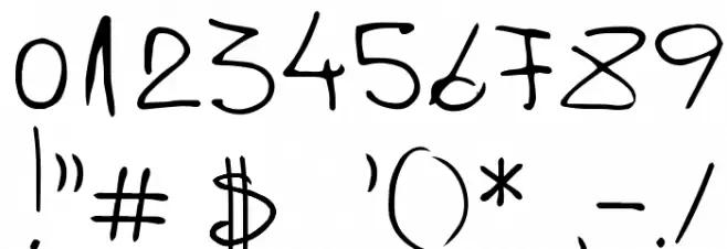 Dankos Font OTHER CHARS