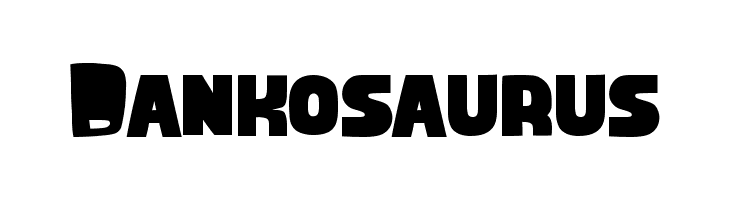 Dankosaurus  font caratteri gratis