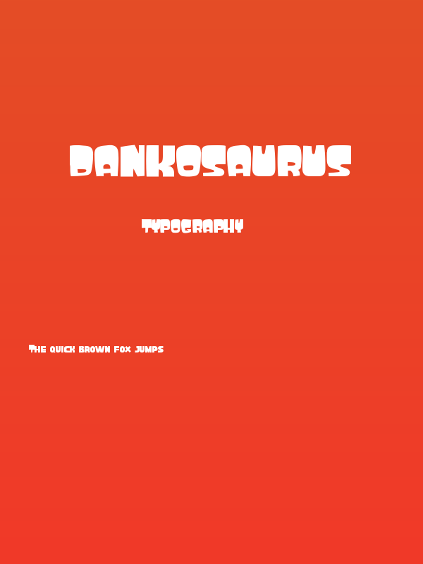 Dankosaurus Poster