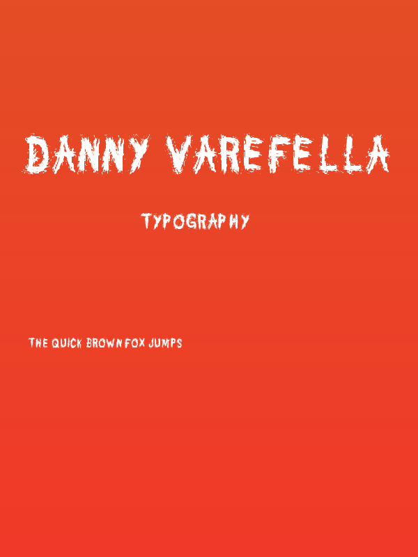 Danny Varefella Poster