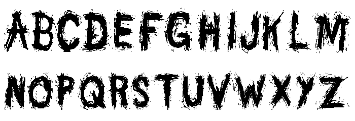 Danny Varefella Font LOWERCASE