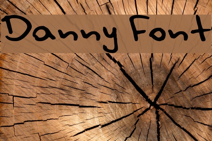 Danny Font examples