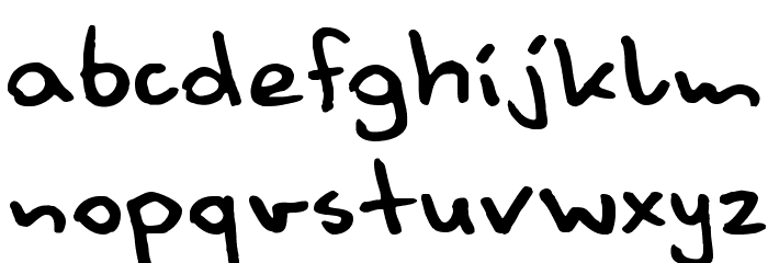 Danny Font LOWERCASE