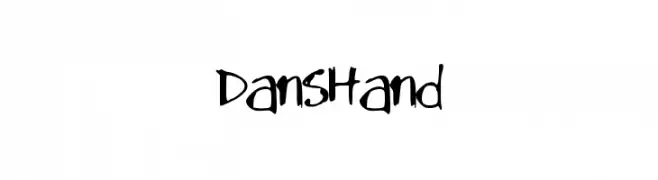 DansHand  नि: शुल्क फ़ॉन्ट्स डाउनलोड