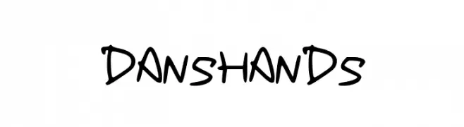 DansHands Font
